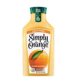 Simply Orange Pulp Juice